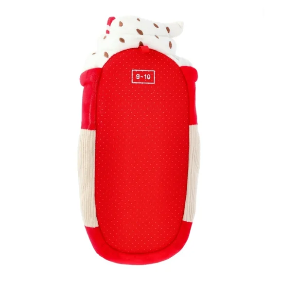 Peppermint Mocha Plush Slippers - Picture 6 of 6